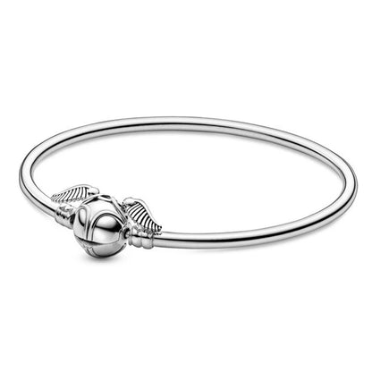 2025 New Disney Mickey Mouse Spider Man Heart Clip Original 925 Silver Plated Bracelet Love Buckle Bead Decoration DIY Women's