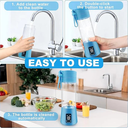 Portable Juicer Fruit And Vegetable Mixed Juicer USB Charging Wireless Juicer Home Appliance Suitable for Travel And Fitness