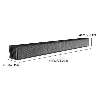 Wireless Bluetooth Sound Bar Speaker Wired Wireless Surround Stereo Home Theater TV Projector System Super Power Sound Speaker