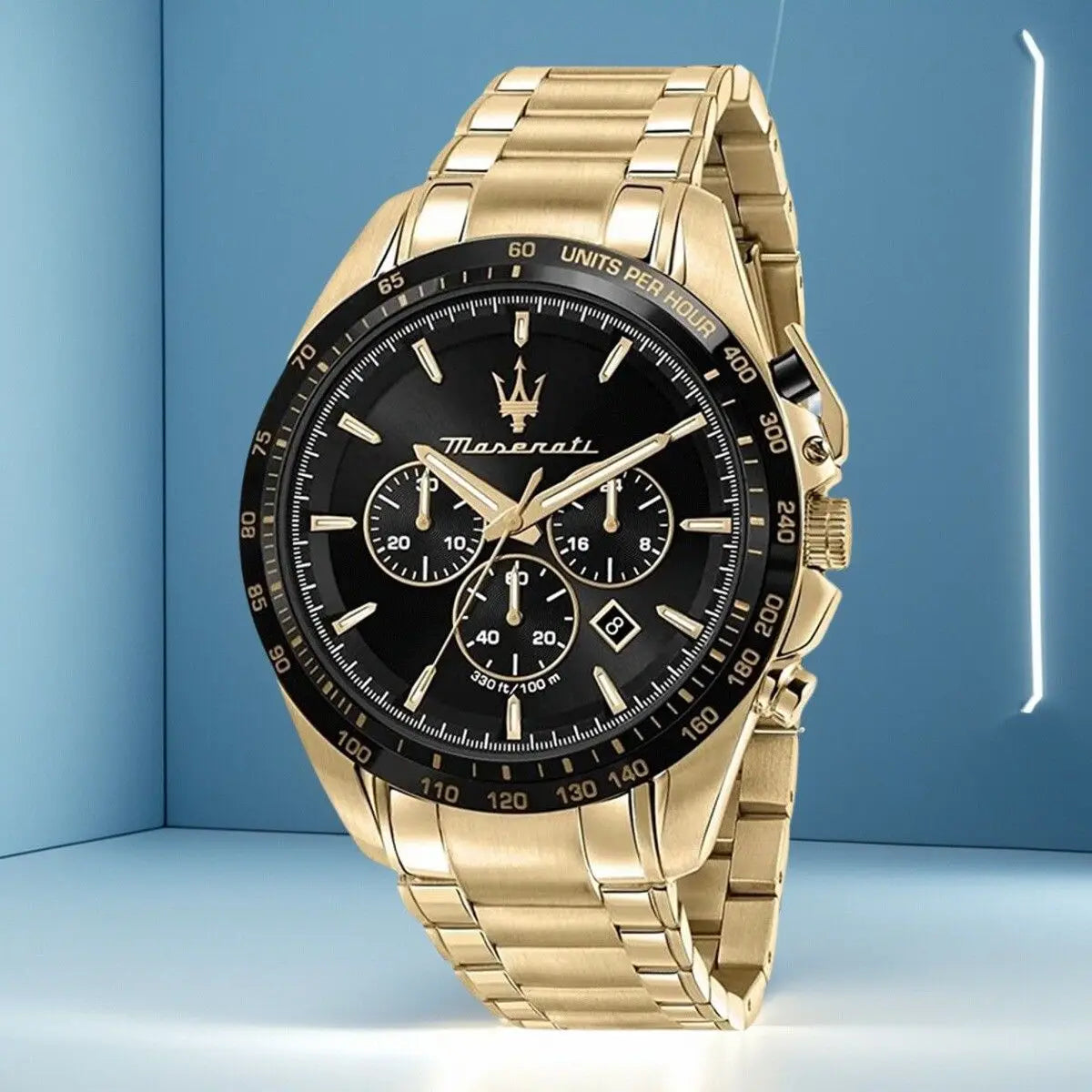 Original Maserati watch men's luxury fashion trend explorer big dial sports watch gift for men's European and American watches n