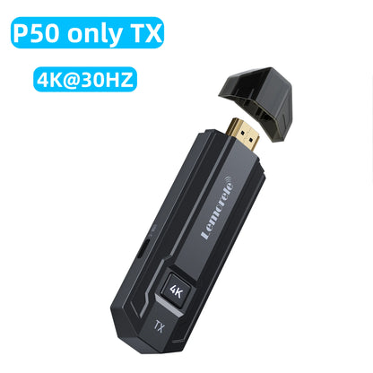 Lemorele Wireless HDMI Transmitter and Receiver 1080P Meeting Bluetooth Transmitter Audio for Laptop TV Projector Monitor Camera