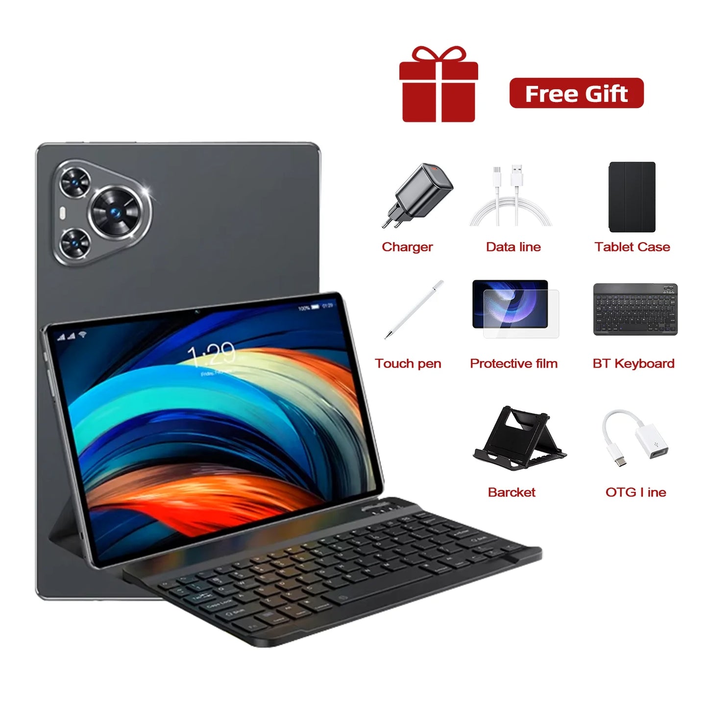 New Tablet Pad 16 Pro 11 inch Android 22GB+2TB Tablets 20000mah Battery Global Version 4G 5G Dual SIM WIFI Tab Kids MI Tablet PC