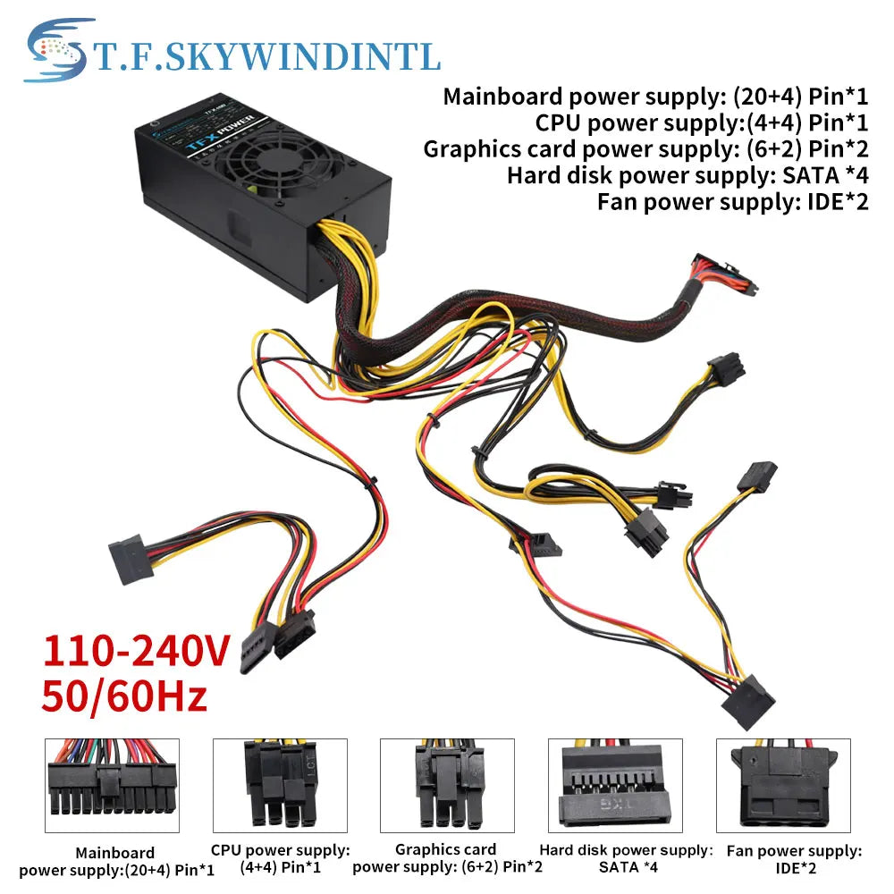Tfx Power Supply 400W For Computer Active Pfc Computer TFX PSU For Desktop small PC Case