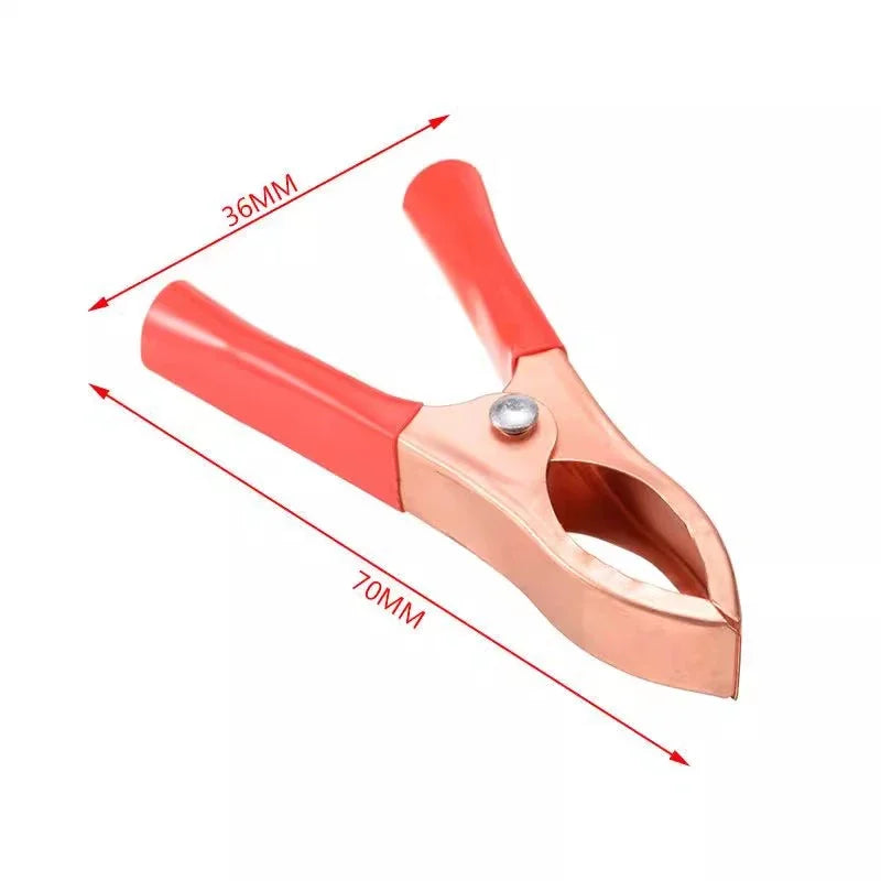 Red & Black Car Battery Clip Cables Alligator Charger Voltage Testing Tool Accessory 10-20pcs 30A Crocodile Spring Clamp