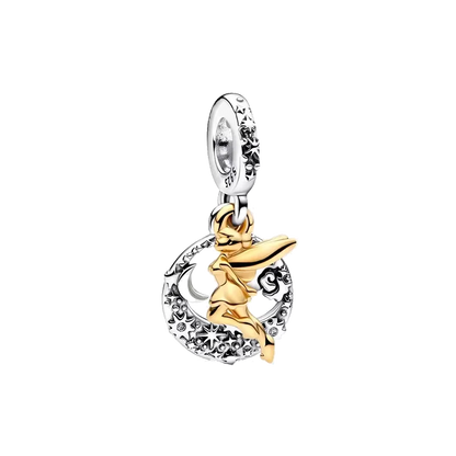 Disney Plata De Ley 925 Silver Charm Monster Activity Flowers Pendant Beads Original Women Bracelets Bangles DIY Jewelry Gift
