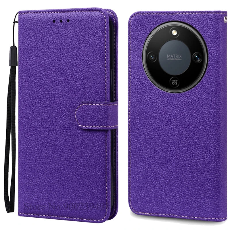 Magic8 Lite Case For Honor Magic 8 Lite Case Wallet Leather Flip Cover For Honor Magic8 Lite Case Book Cell Phone Cover Fundas