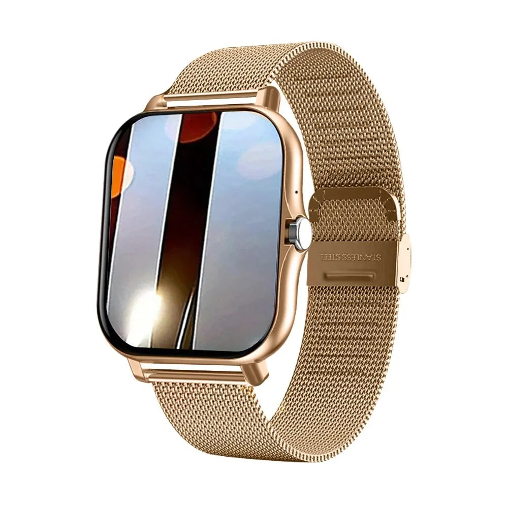2025 Smartwatch Android Phone 1.44''Inch HD Screen Bluetooth Call Blood Oxygen/Pressure Monitoring Smart Watch Women Men Gift