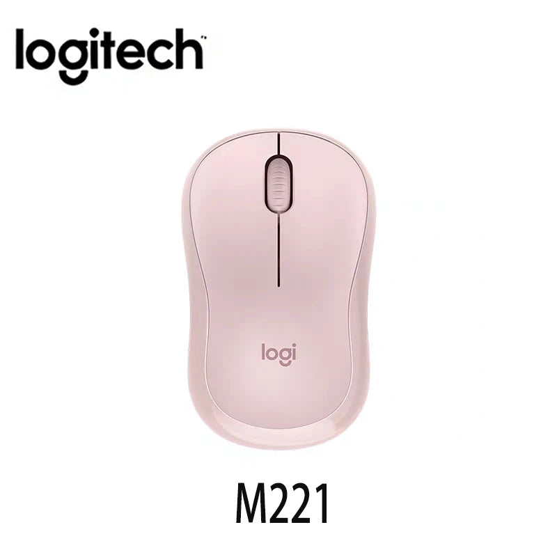 M221 by Logitech Silent Wireless Mouse, Compact USB, Portable Mini for All Computers, Office & Home Use