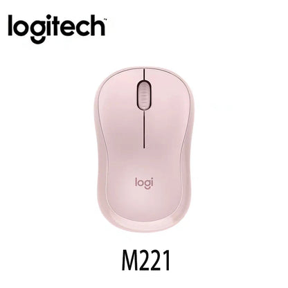 M221 by Logitech Silent Wireless Mouse, Compact USB, Portable Mini for All Computers, Office & Home Use