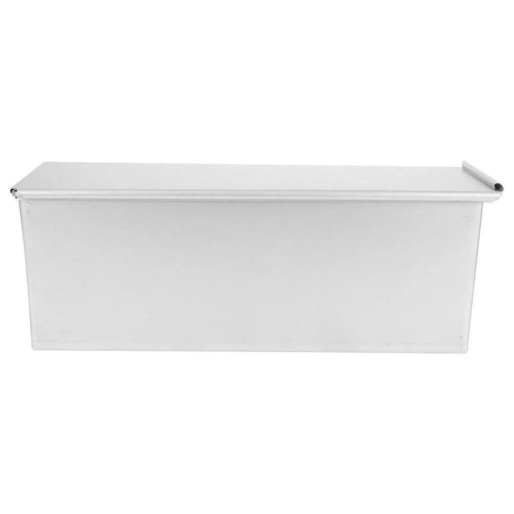 Loaf Tin with Slide Cover Aluminum Alloy Non-Stick Bread Toast Mold Household Bread Baking Pan for Oven Loaf Pan