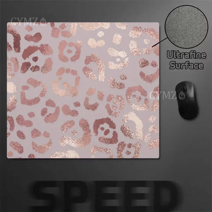 Leopard print pattern   Mouse Pad Large Computer Office Game Table Mats small Rubber Anti-slip Gaming Keyboard desk Pads