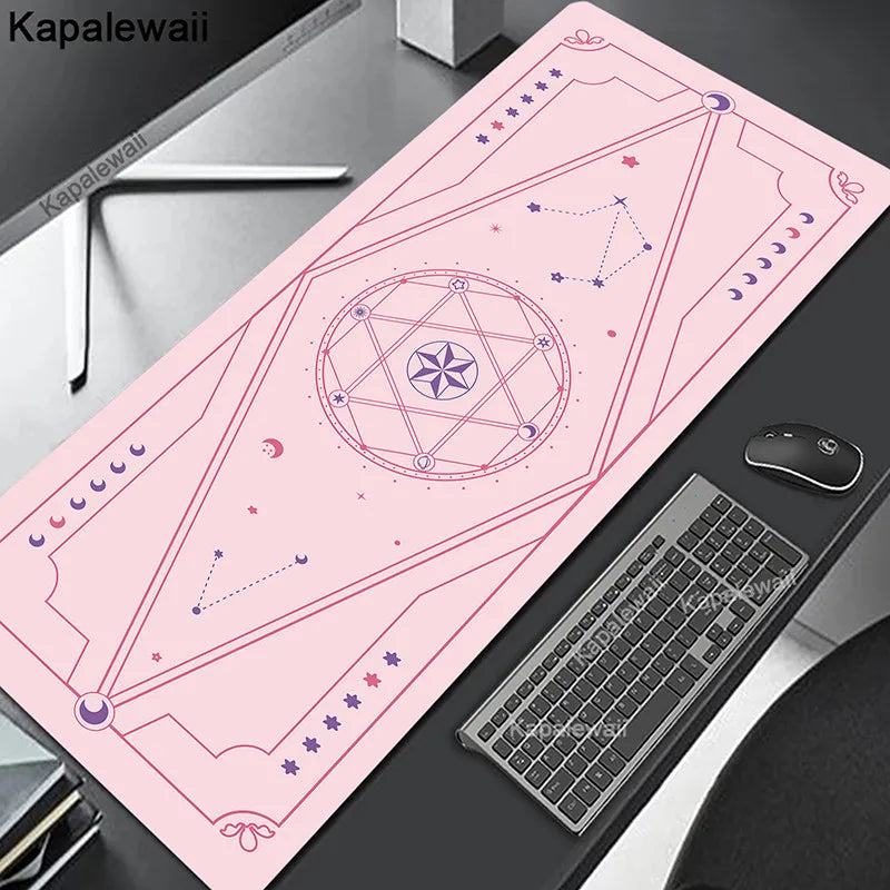 Comouter Mouse Pad Large Sakura Mousepads Office Deskmat XXL Table Carpet Natural Rubber Mousemat Keyboard Mats 80x30cm Mousepad