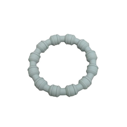 Baby food grade silicone teethers children's bracelet baby teething stick children mouth muscle trainer