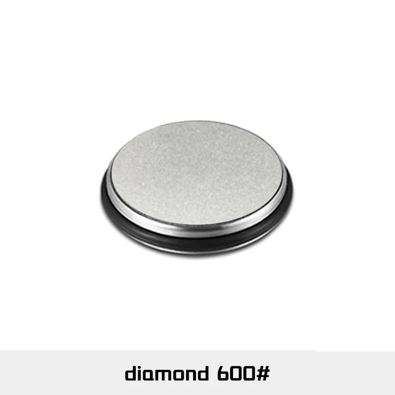 Rolling Knife Sharpener Double Sided Diamond Sharpening Stone 15/20° Degree Magnetic Angle Roller Sharpening for Kitchen Knives
