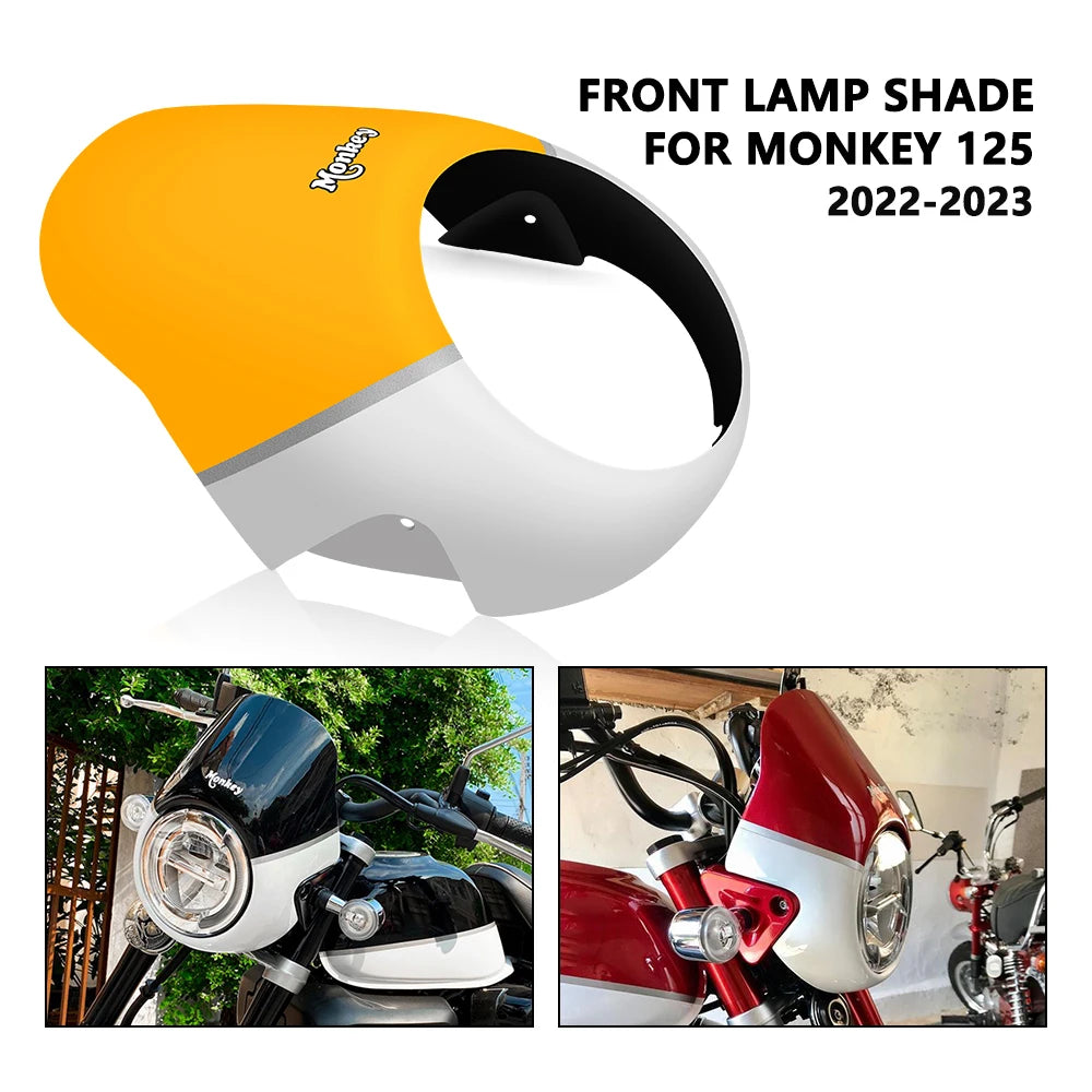 For Monkey 125 monkey 125 2018-2023 Motorcycle Accessories Headlight Cover Windscreen Windshield Fairing speedometer cover