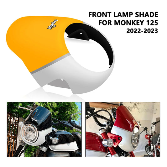 For Monkey 125 monkey 125 2018-2023 Motorcycle Accessories Headlight Cover Windscreen Windshield Fairing speedometer cover