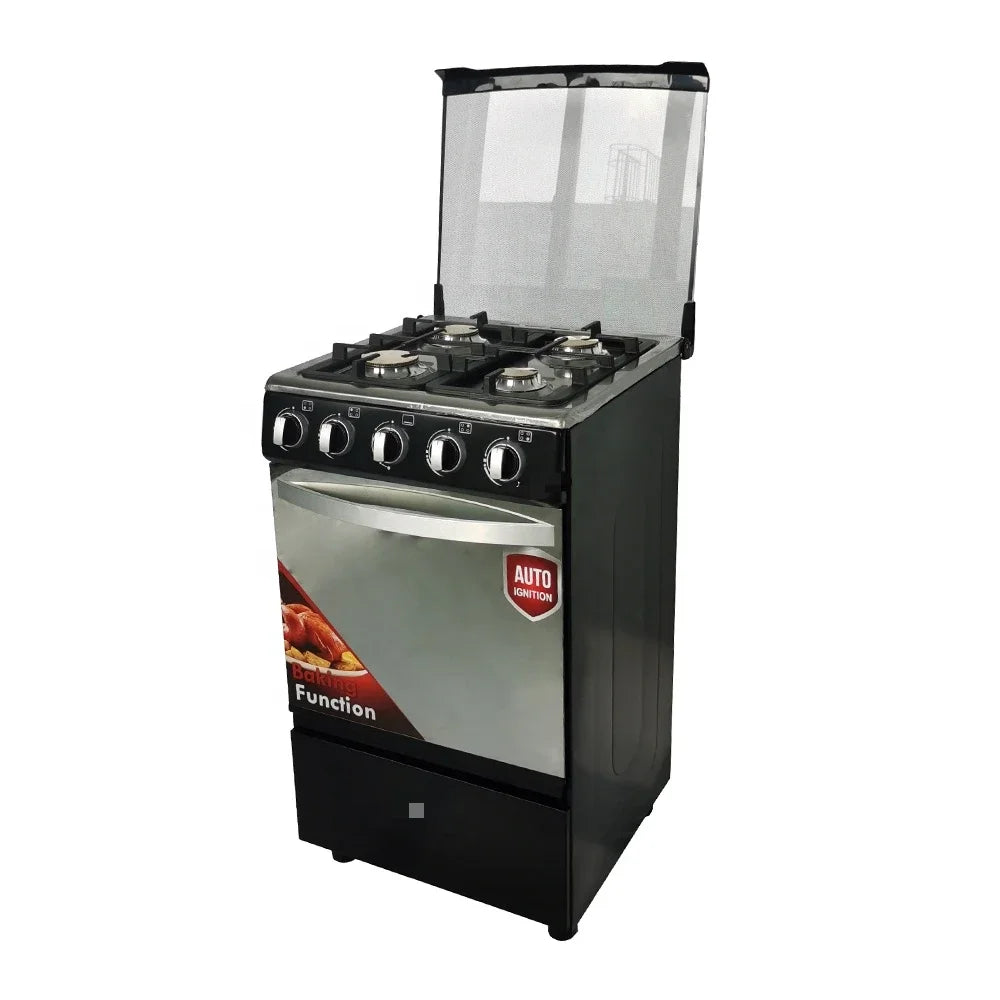 New Kitchen Family Baking Cooking Appliances ga Range Free Standing Oven With Grill Four Burners ga Stove