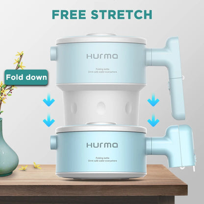 2026New mi Hurma Portable Electric Kettle Kitchen Appliances Electric Kettle Boil Water Home Travel Foldable 800ML Coffee Teapot