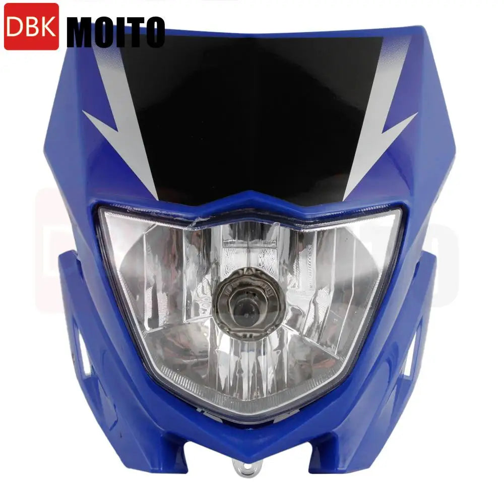 Headlight Assembly For Yamaha XTZ125 Fairing Motorcycle Headlamp Enduro Accessories Dirt Bike Head Lamp Motocross