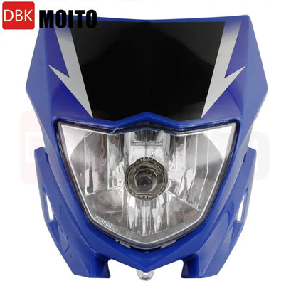 Headlight Assembly For Yamaha XTZ125 Fairing Motorcycle Headlamp Enduro Accessories Dirt Bike Head Lamp Motocross