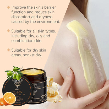 Beef Tallow Honey Moisturizing Cream Hydration Nourishing Korean Skin Care Bleaching Firming Face Body Moisturizer Lotion