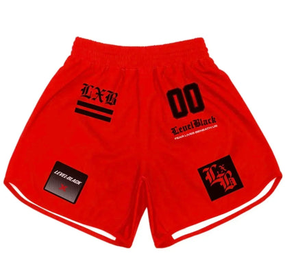 CAMO CASUAL SHORTS Men Women LEVEL BLACK Casual Gym Shorts Oversized ADCC RASH GUARD Children Jersey Quick Drying Men's Clothing