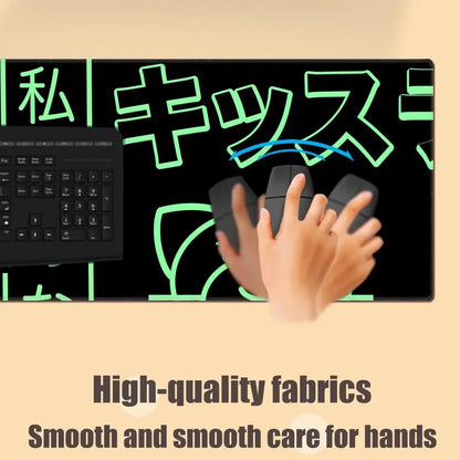 The Weeknd Xo Gaming Mouse Pad Computer Keyboard Desk Mats Anti-Slip Washable Home Office Accessories E-sports Laptop Mousepad