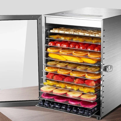 Dried Fruit Machine Solute Beans Fruit Dryer Food Commercial Pet Snacks Jerky Meat Household Food Air Dryer Home Appliance