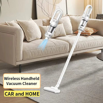Multifunction Home-appliance Cleaning Machine Powerful Wireless Car Vacuum Cleaner Metal Strainer Portable Handheld