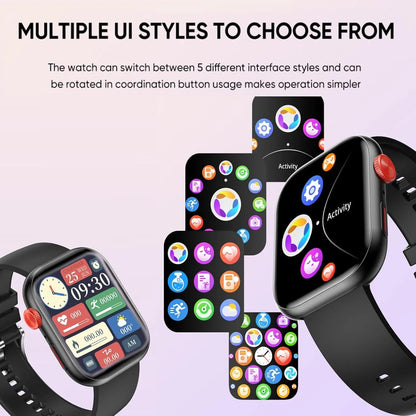 Smart Watch For Women Full Touch Screen Bluetooth Call Waterproof Watches Sport Fitness Tracker Smartwatch Lady Reloj Mujer