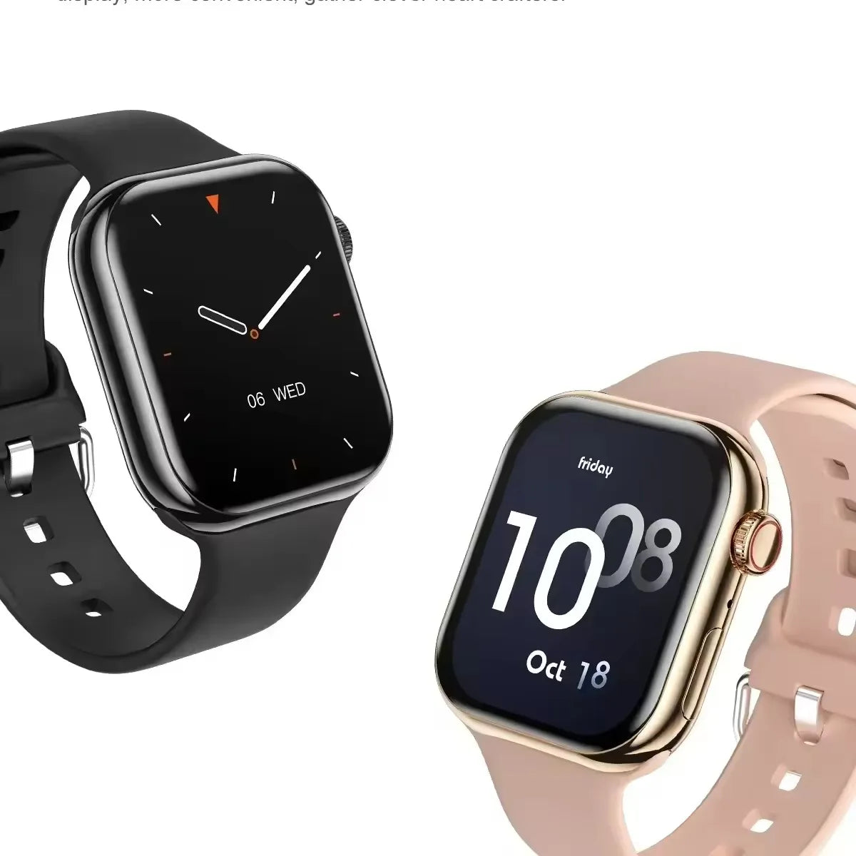 2025 NEW Smart Watch Wireless Charging Smartwatch Bluetooth Calls Men Women Watches Fitness Bracelet Custom Watch Face