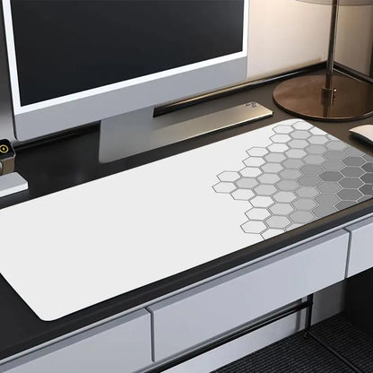 Black And White Mouse Pad Computer New XXL MousePads Keyboard Mat Gamer Soft Office Carpet Table Mats Desktop Long Mouse Pad