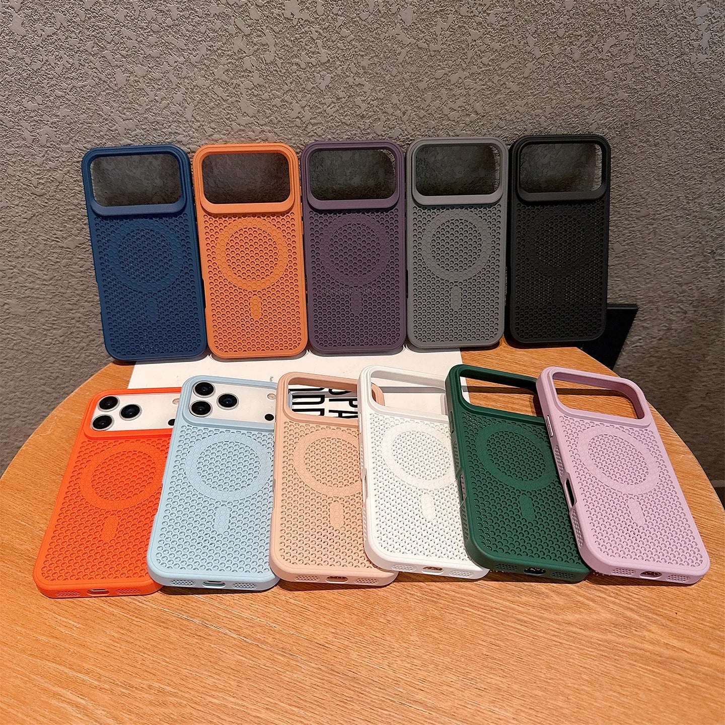 Magnetic Heat Dissipation Cooling Phone Case For iPhone 17 17 Pro 17 Pro Max 17 Air Shockproof Wireless Chagring 17 Series Cover