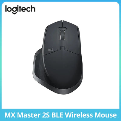 Logitech MX Master2s Wireless Bluetooth Mouse for Office iPad Laptop Desktop Computer Rechargeable Model