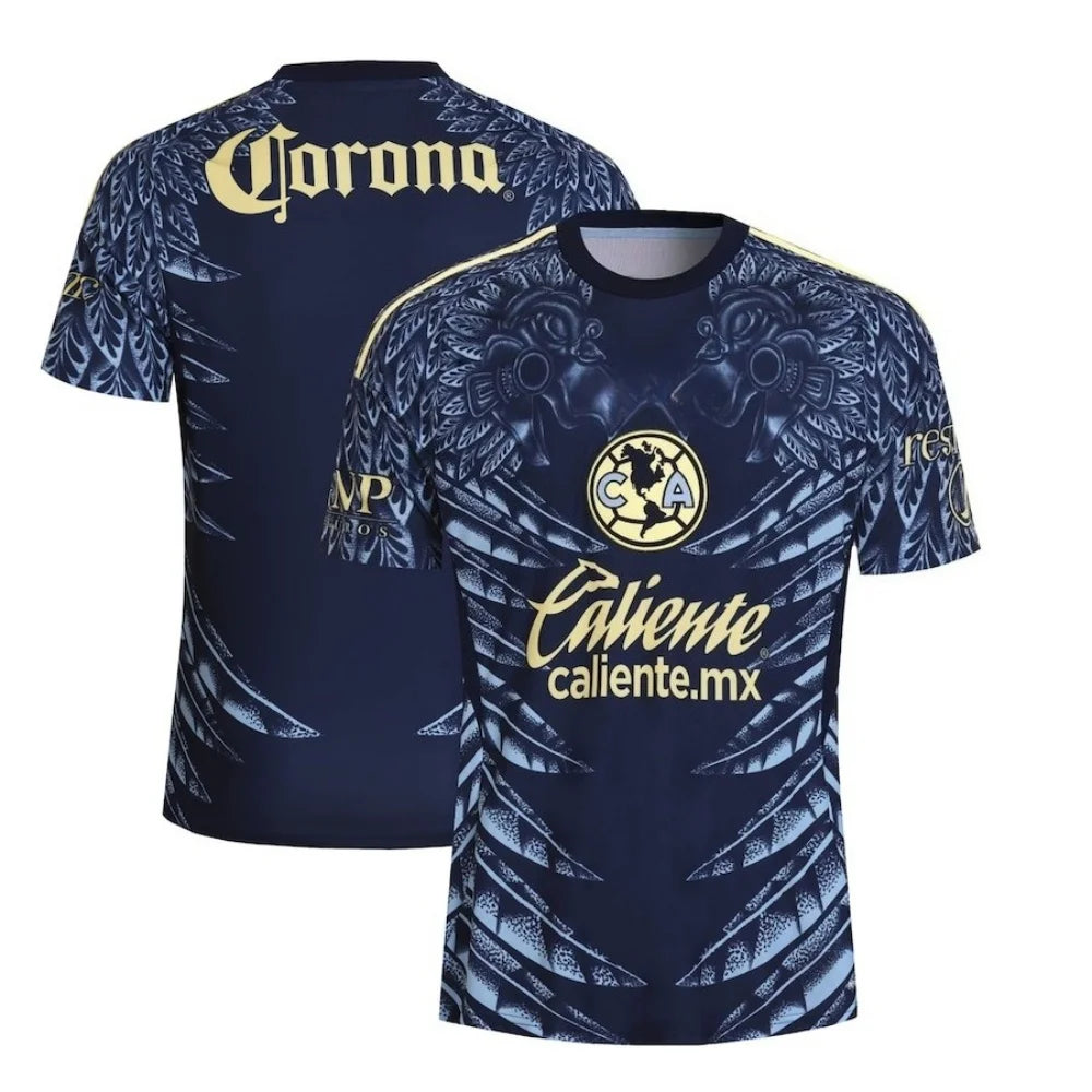 2025 Summer New Quick-Drying and Breathable Shirt for Casual Sports and T-shirt Club America Jersey for Men and Women.