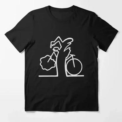 Funny Meme Tops Creative La Linea The Line Osvaldo Cavandoli TV T-Shirt Men Fashion Women's T Shirts Streetwear Tee Casual Tops