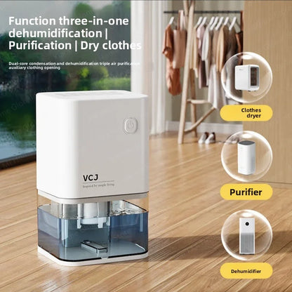 Xiaomi Youpin Dehumidifier Portable Mute Moisture Absorbers Machine Air Dryer Deodorizer Dryer Dehumidifier Home Dehumidifier Mi