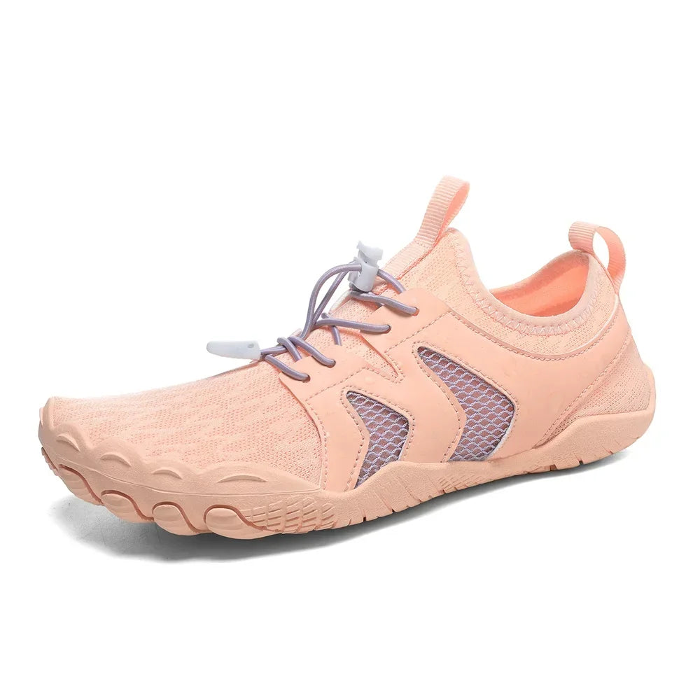 Women Men Water Shoes Upstream Wading Swimming Barefoot Five Fingers Aqua Shoes Beach Seaside Gym Fitness Unisex Sneakers New
