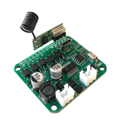 Micro USB Download 5 Channel Trigger Serial Port Audio Playback Module 433mhz Wireless Remote Control Sound PCB Board