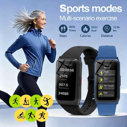 2025 Fashion Smart Watch 1.45''Touch Screen Bluetooth Music Control Outdoor Sport Partner Health Monitoring for Men Women Gift