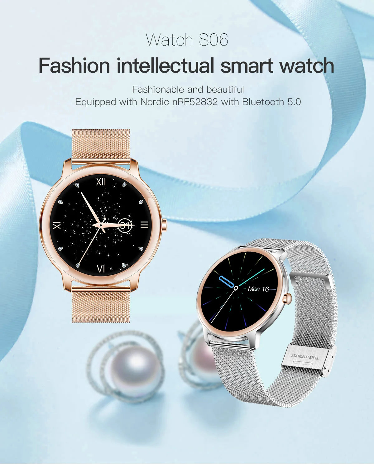 1.69 Inch Smart Watch, Multiple Function, Heart Rate Monitor, Fitness Bracelet, Smart Notification, IP67 Waterproof Smartwatch
