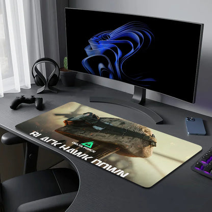 Game D-Delta Force Mouse Pad Large Desk Mat Keyboard Ergonomic Office Rubber Game PC Non-slip Anti-fray Home Custom Best Price