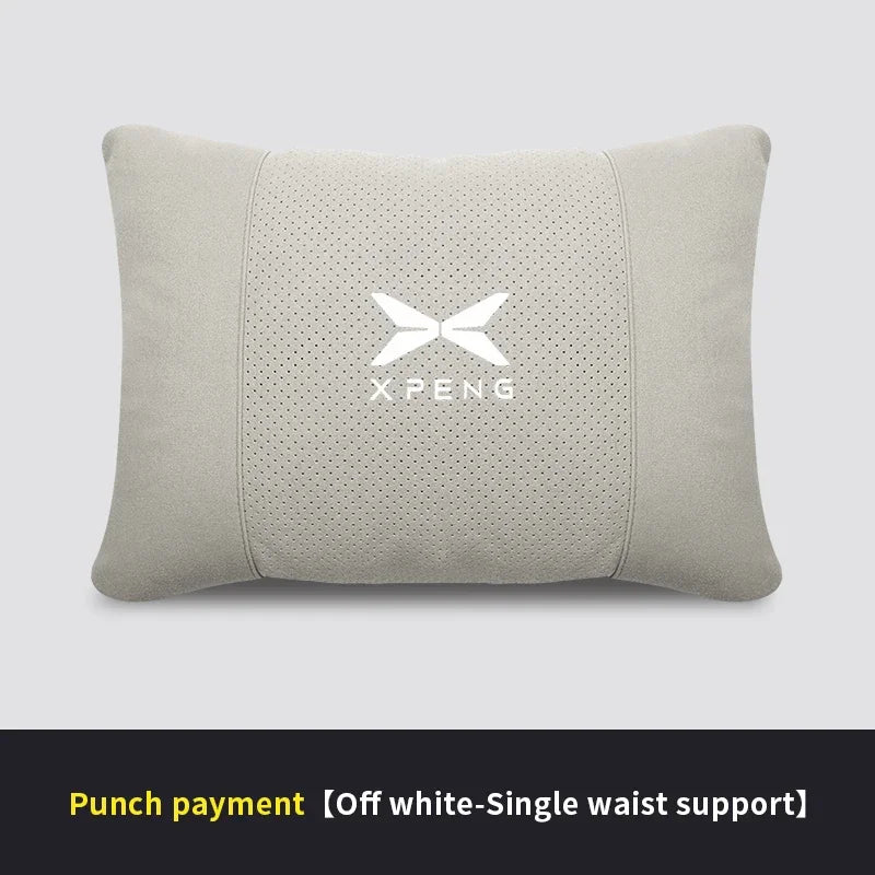 XPENG P5 P7 G3 G6 G9 X9 N5 F57 BETA Car Headrest Neck Support Seat Lumbar Cushion Breathable Soft Neck Pillow Auto Accessories