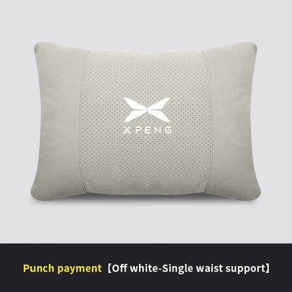 XPENG P5 P7 G3 G6 G9 X9 N5 F57 BETA Car Headrest Neck Support Seat Lumbar Cushion Breathable Soft Neck Pillow Auto Accessories