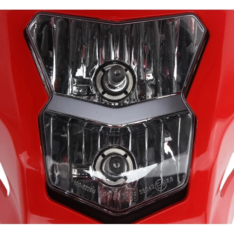 for Honda CRF 450 Headlight Motorcycle Motocross Enduro Fairing Plate Dirt Bike Headlights Headlamp Accessories Free Shipping