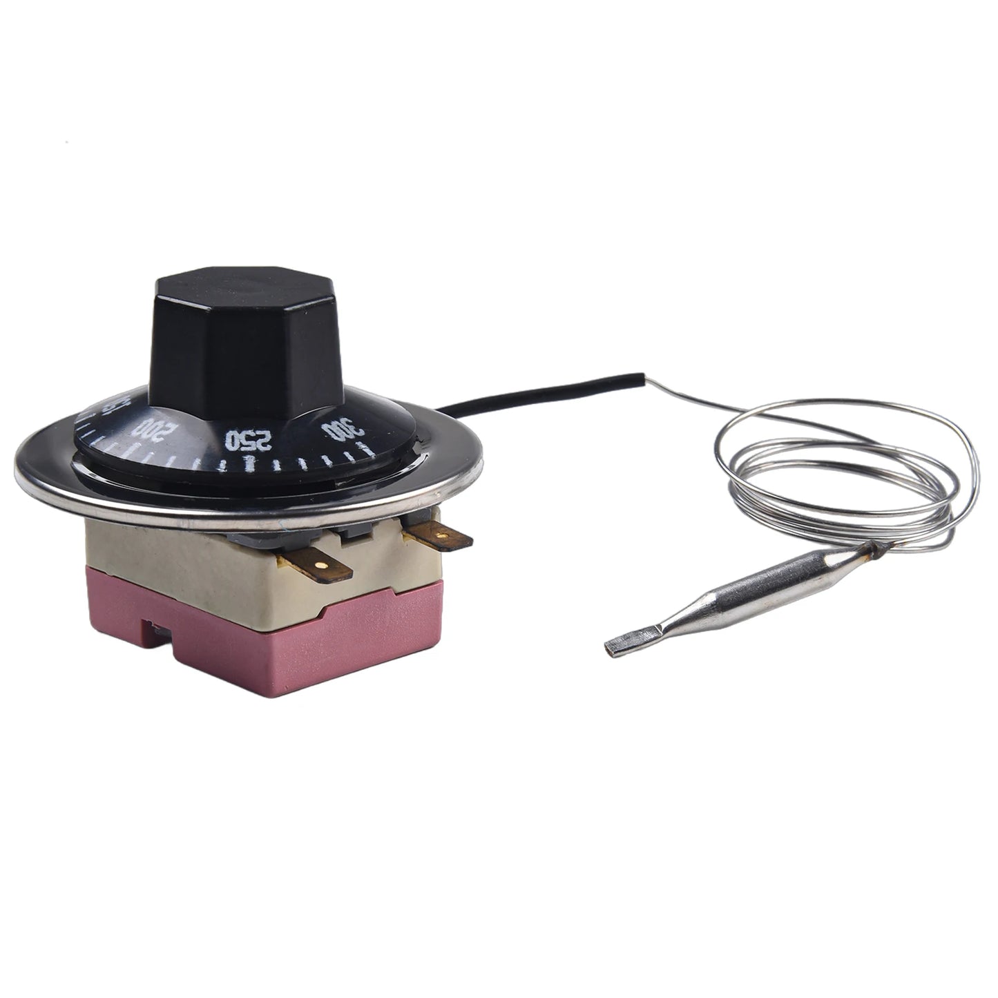 Home Appliances Electric Fan Thermostat 50-300℃ Thermostat 110-250V Compatible Auto-shutdown Feature For Electric Oven