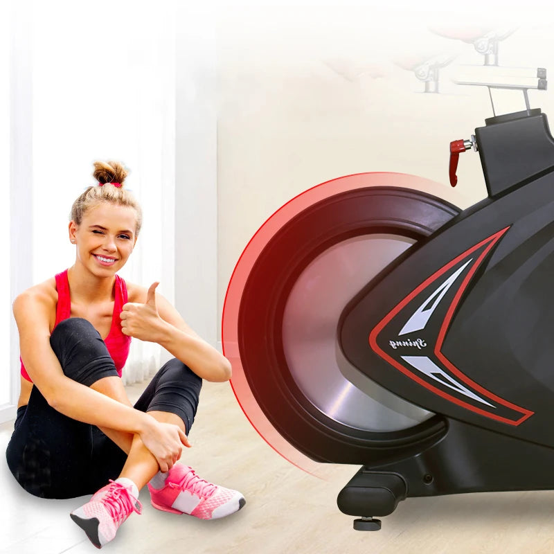 Top Sports Gym Indoor Professional Magnetic Body Fit Exercise Spinning Bike Stable Pedestal Fitness Bicycle Bike For Gym Club