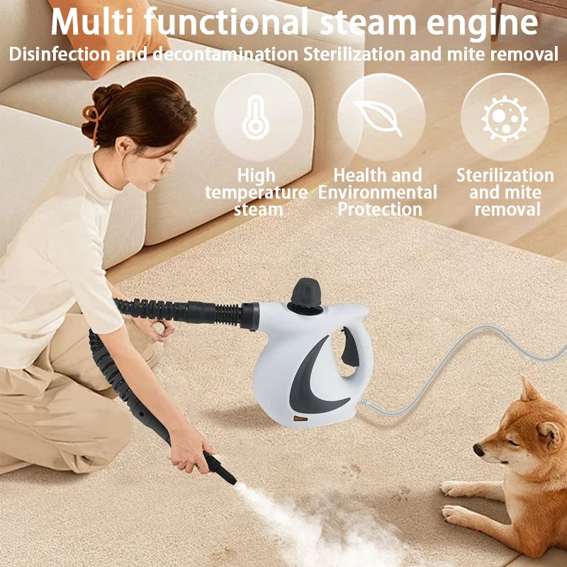 High temperature and high pressure steam cleaning machine, air conditioner, kitchen, household multifunctional cleaning machine