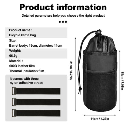Bike Bags Water Bottle Bags Bike Bottle Carrying Bags Mountain Bike Road Bike Handlebar Bags Tote Bags Cycling Accessories