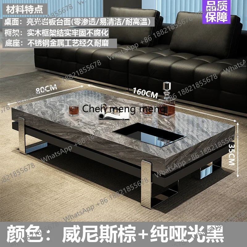 A50 Luxury Designer Side Table Modern Bedroom Living Room Kitchen Organizer Moving Coffee Table Writing Couchtisch Home Furnitur